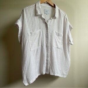 Rails Boxy XL Summer Button up Tee